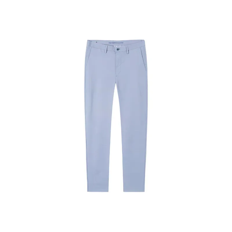 Wit Casual Pants Men's Gray Blue-0