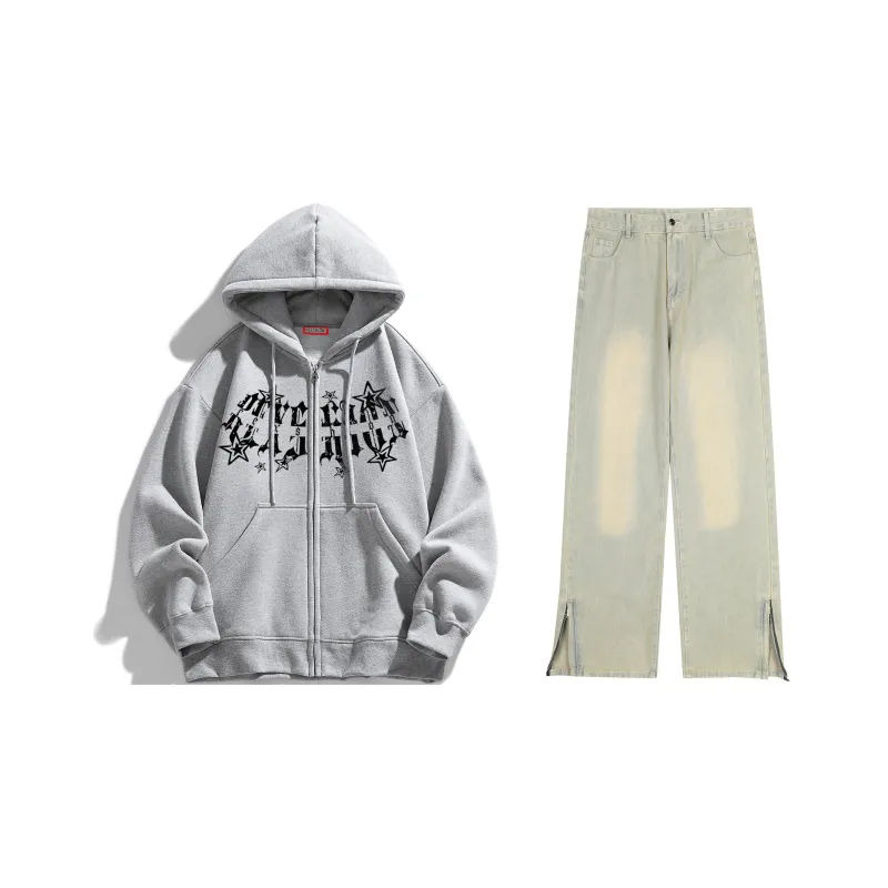REXSHION Sweatshirt Sets Unisex-18