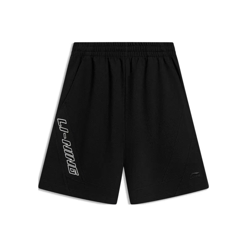 LiNing Sports Life Collection Sports Shorts Men's Black-0