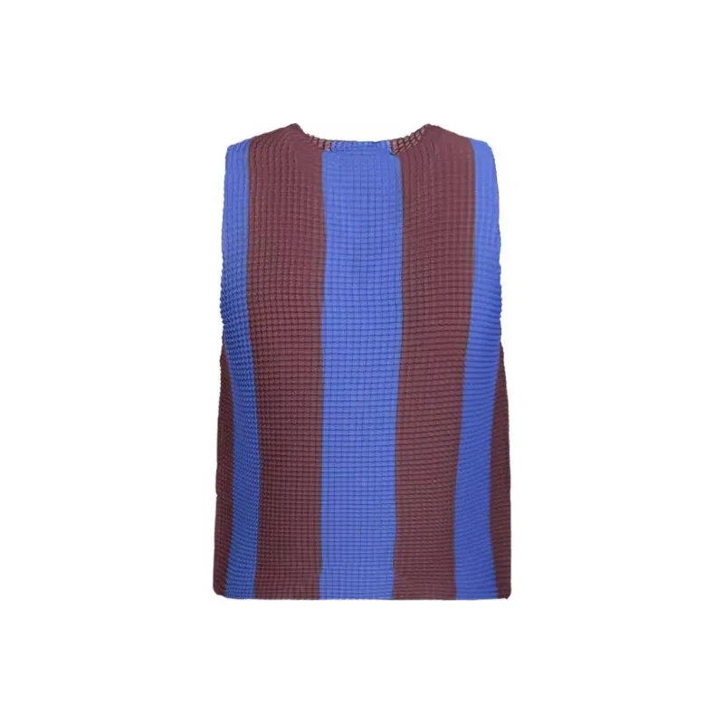 Sunnei Striped Sleeveless Tank Top-0