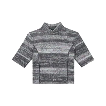 Lululemon LAB Jacquard Series T Shirt Women's Jacquard Line Gray