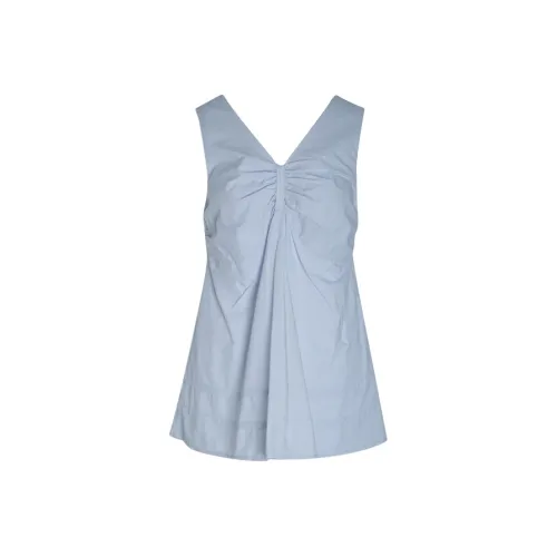 Little Pull Tank Tops Women's Mint Blue
