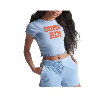 Juicy Couture T Shirts Women's Little Freesia Blue
