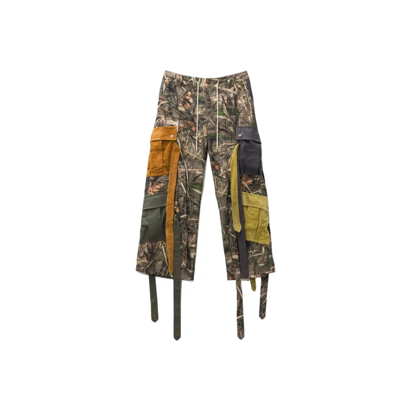 FRIED RICE Casual Pants Unisex Green-0