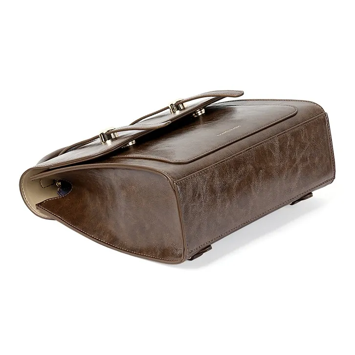 TUCANO PU Backpack Women's Mocha-4