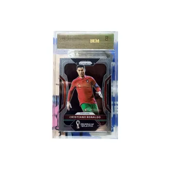 PANINI Cristiano Ronaldo Panini 2022 World Cup Prizm Portugal, Prizm Card, Ronaldo Photo Cards