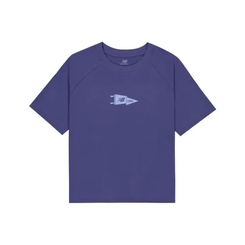 New Balance U1906 Raglan Sleeve T Shirt Women's Blue Purple