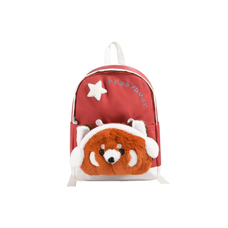 SUN EARTH &U Nylon Fabric Backpack Unisex Multicolor-4