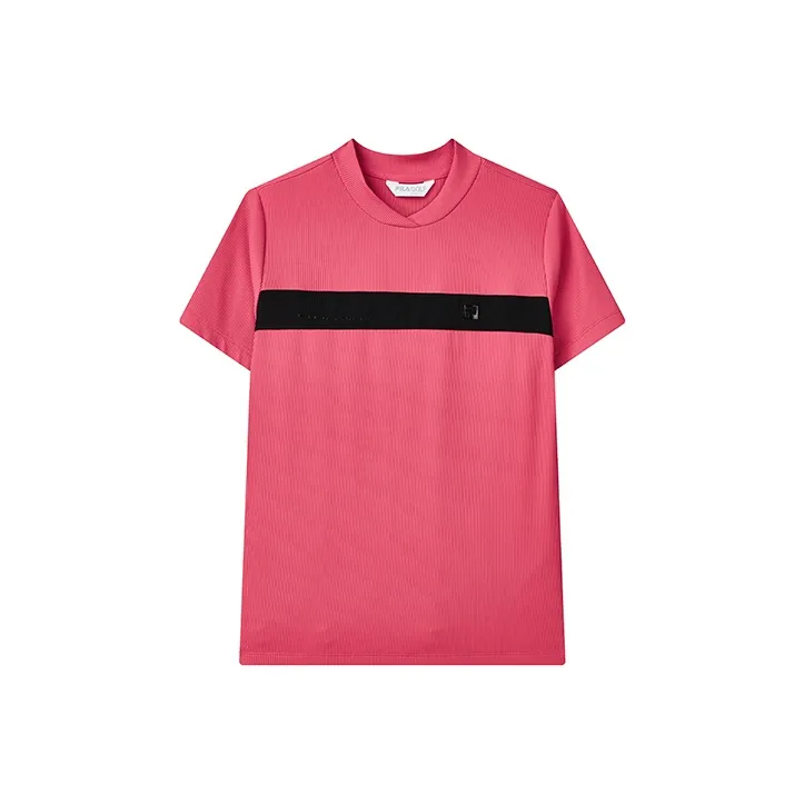 FILA Athletics T Shirts Women's Peach Plum Pink-0
