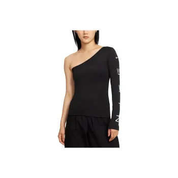 Nike Sportswear T Shirts Women's Black/White