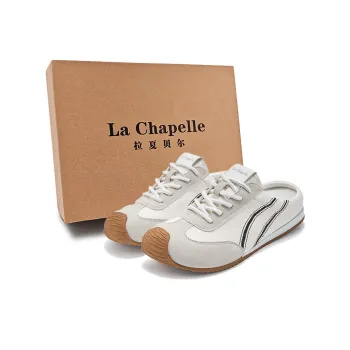 La Chapelle Slip Resistant, Abrasion Resistant, Lightweight Low Top Casual Shoes Women's Beige