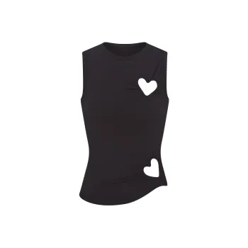 SKIMS Valentine's Day Collection SS25 Tank Tops Women's SOOT/Smoke Gray