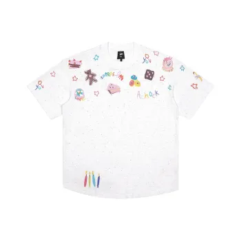 A Chock T-Shirts Unisex White