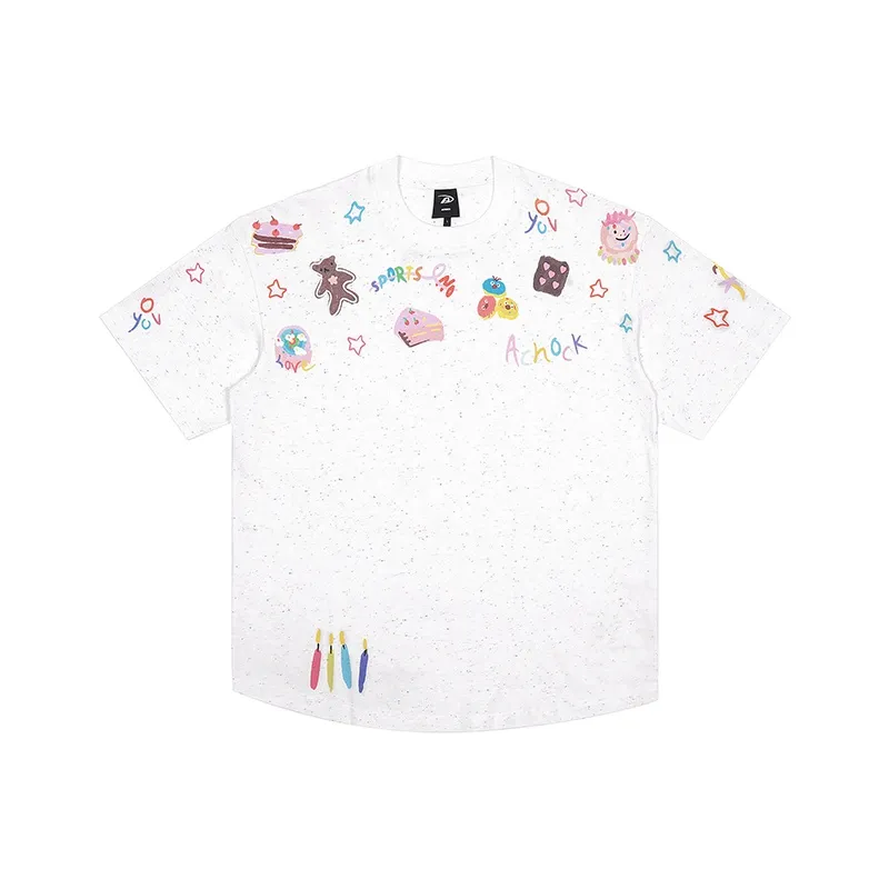 A Chock T-Shirts Unisex White-0
