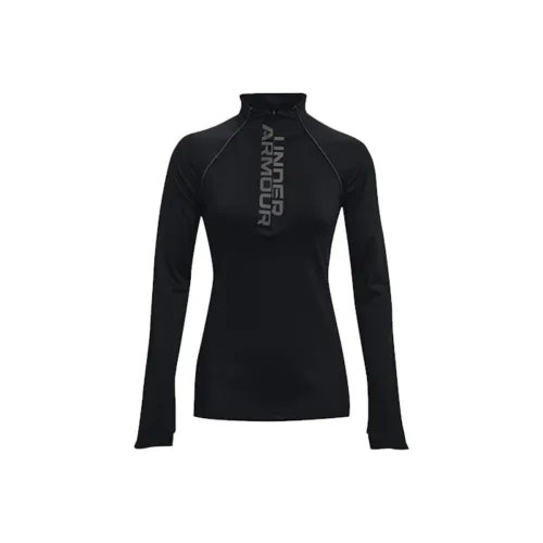 Under Armour Raglan Sleeve T Shirt Women's Black