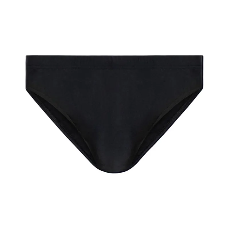 MOSCHINO Logo Printed Swim Briefs-0