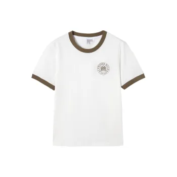 DIALOGUE Conneticut Logo-print Cotton T-shirt