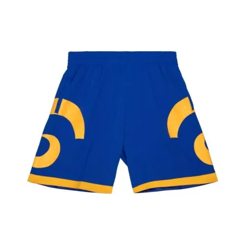 Mitchell Ness Basketball Shorts Men Blue