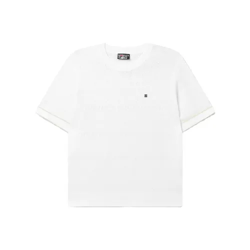 FILA T Shirts Women's Raw White WT