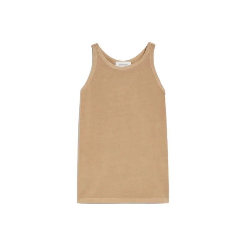 SportMa Tank Tops Women's Light Brown-0