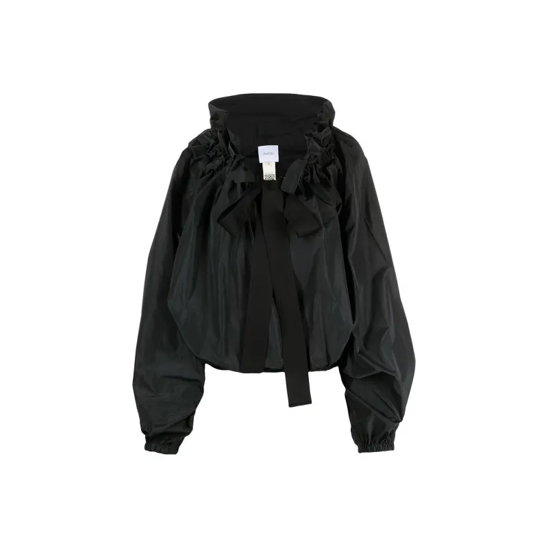 Patou Grosgrain Puff sleeve Blouse-0