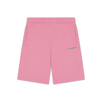 LACOSTE Sports Shorts Men Rose Red