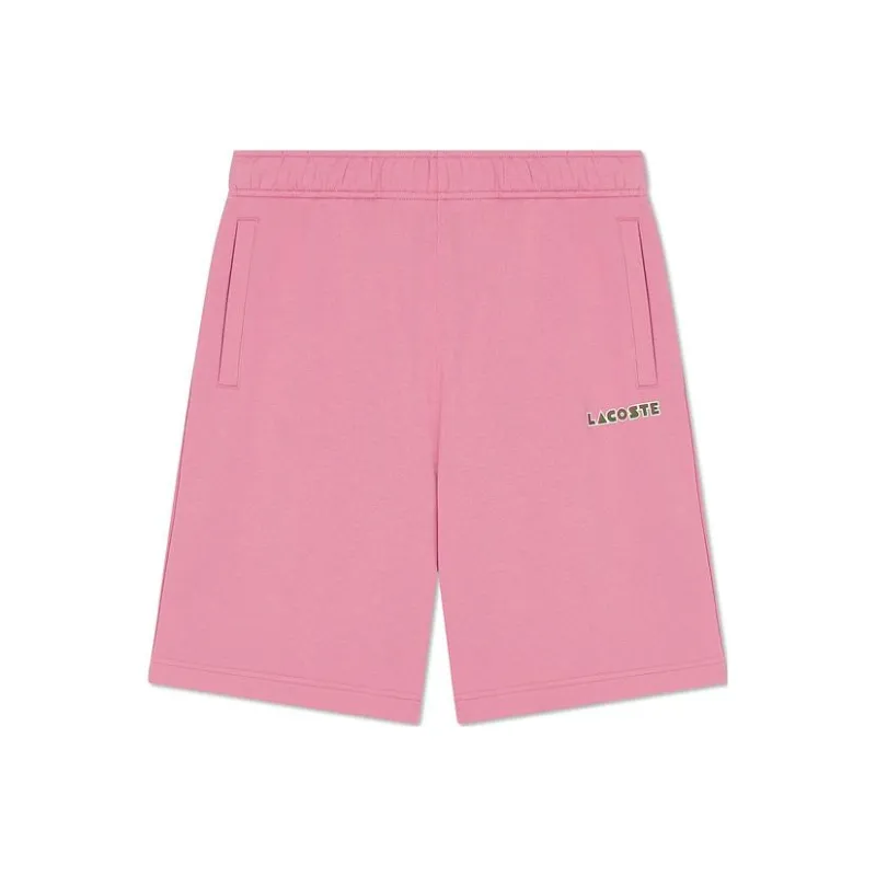 LACOSTE Sports Shorts Men Rose Red-0