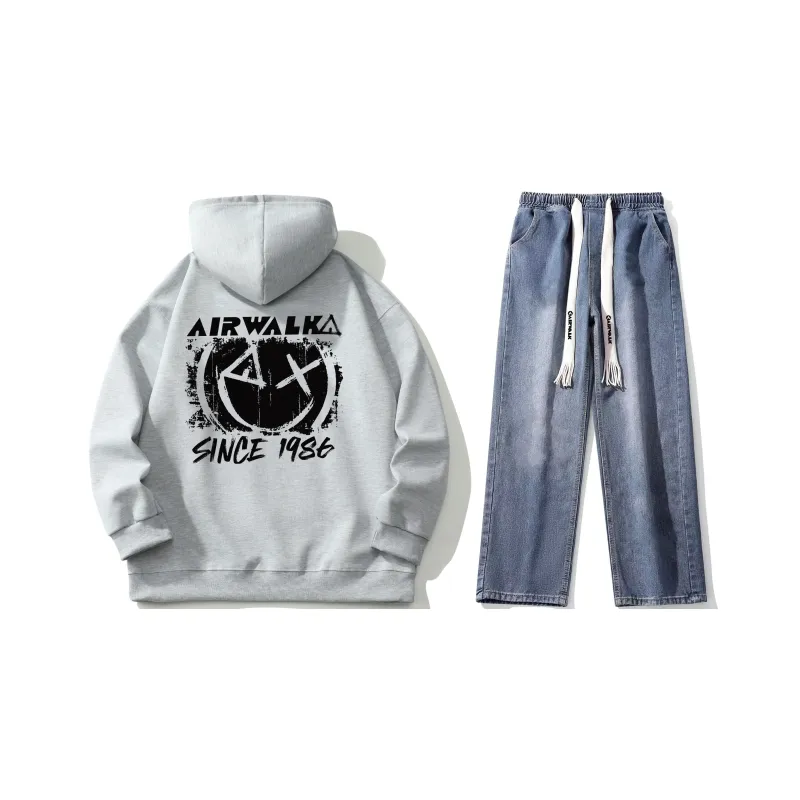 Airwalk Sweatshirt Sets Unisex-20