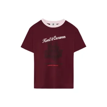 KENT&CURWEN SS25 Regular T Shirt Women's Burgundy