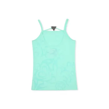 GUESS x YUEQI QI Tank Tops Women's Ice Lake Blue
