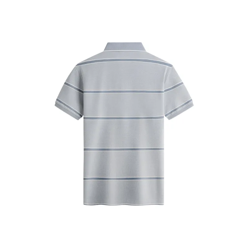 Dance With Wolves Polo Shirt Men's Light Blue-1