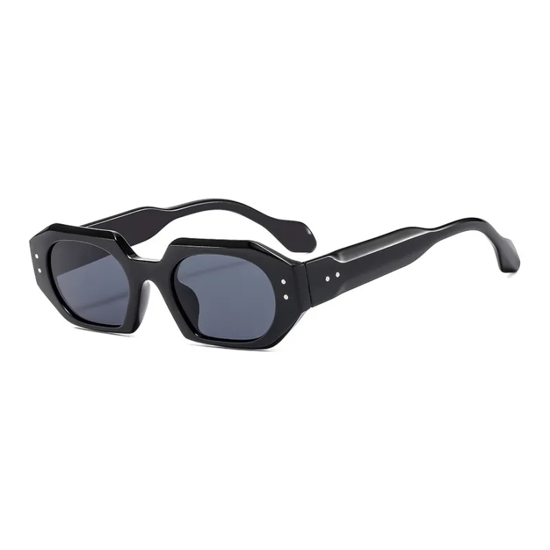 NOME Resin Irregular Shape Sunglasses Unisex-0