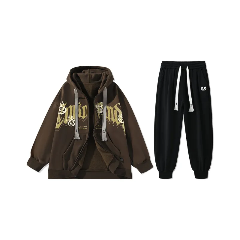 CULT OF INDIVIDUALITY Sweatshirt Set Unisex-14