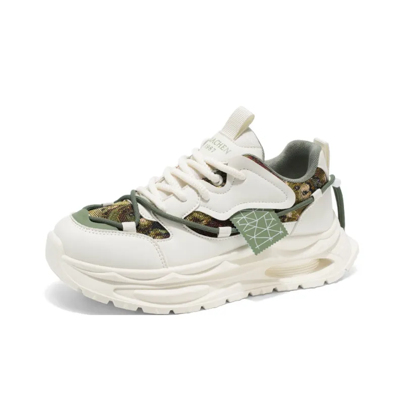 Little Daisy Cushioning, Slip Resistant, And Abrasion Resistant Low Top Chunky Sneakers Men's-12
