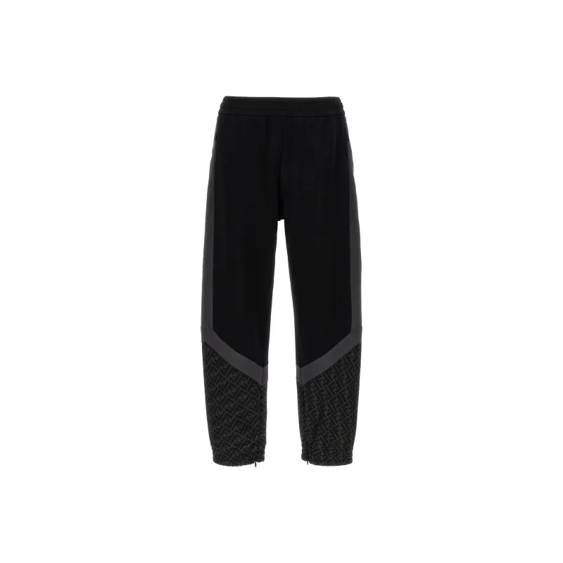 FENDI FF motif Track Pants-0