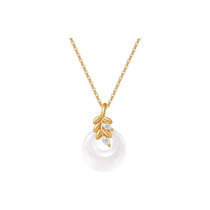 Shang Qianyi Natural Chalcedony Necklaces Women's-5