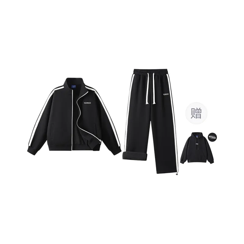 Torso Sweatshirt Sets Unisex-21