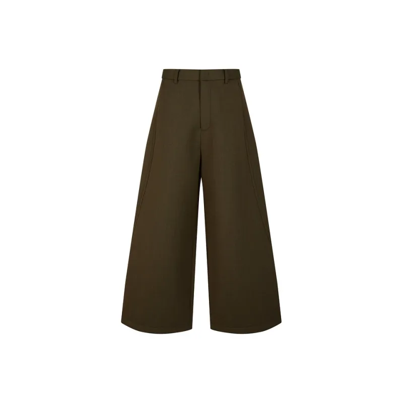 CROQUIS Casual Pants Men's 9O0E10440 390 Medium Mixed Green-0