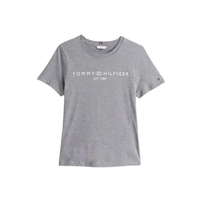 Tommy Hilfiger Logo Crew neck T shirt-0