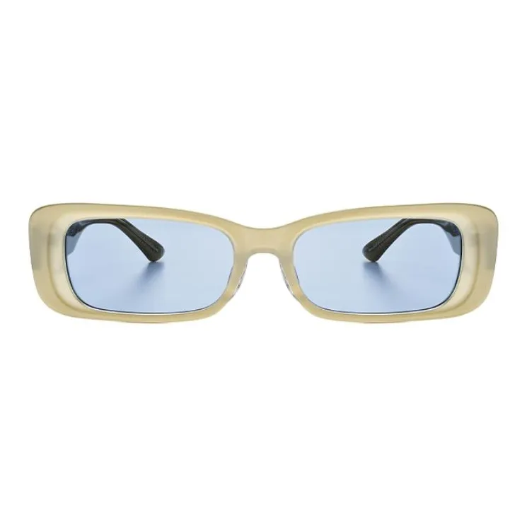THE OWNER Plate Frame Rectangular Sunglasses Unisex-1