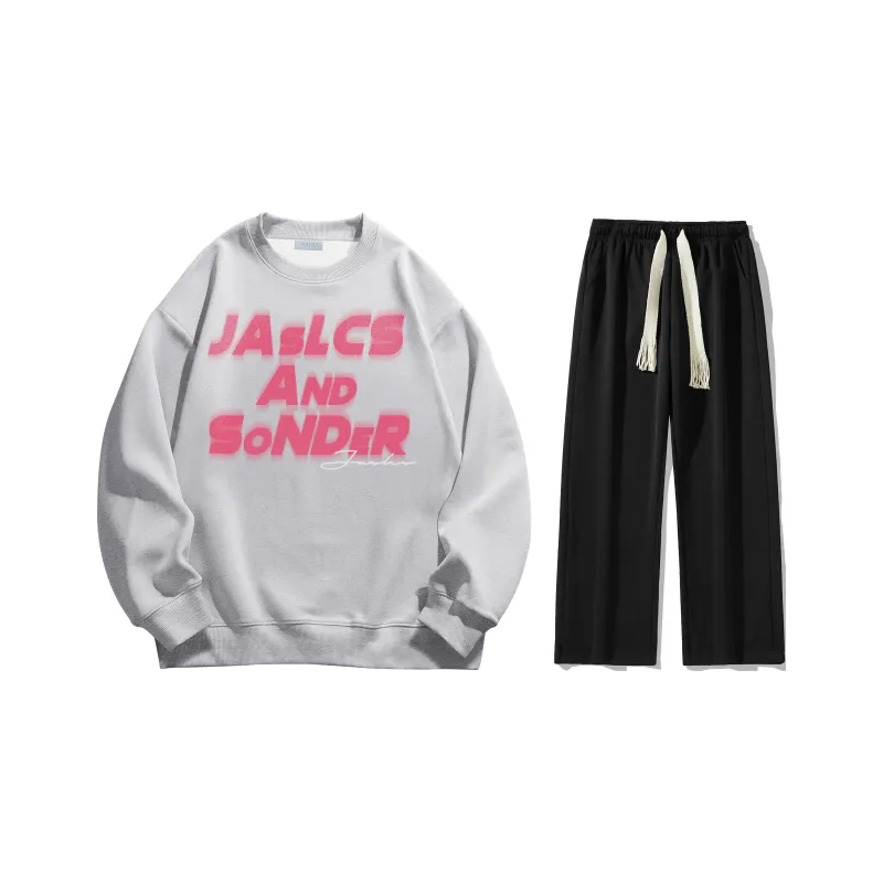 Jaslcs Sweatshirt Sets Unisex-8