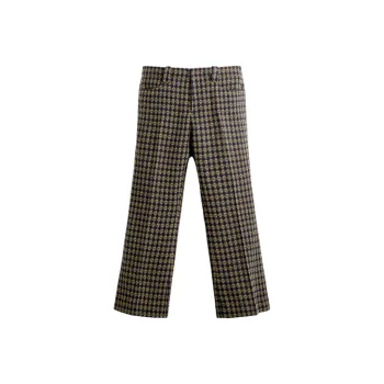 ZARA x HARRY LAMBERT Casual Pants Men's Dark Khaki