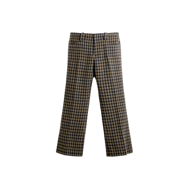 ZARA x HARRY LAMBERT Casual Pants Men's Dark Khaki-0