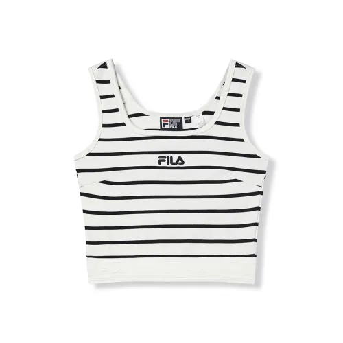 FILA Tank Tops Women's Cloud White