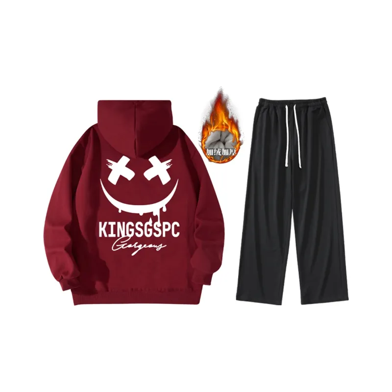 Kingsgspc Sweatshirt Sets Unisex-6