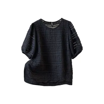 Cypress House Puff Sleeve T Shirt Women's Black