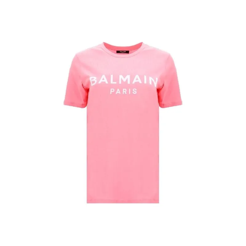 BALMAIN T-Shirts Women's Pink-0