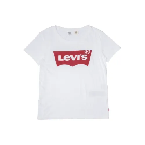 Levis T Shirts Women's White