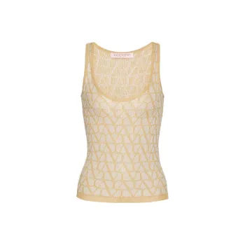 Valentino Tank Top Women's Beige