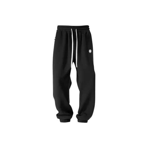 DoraemonA Casual Pants Unisex Black